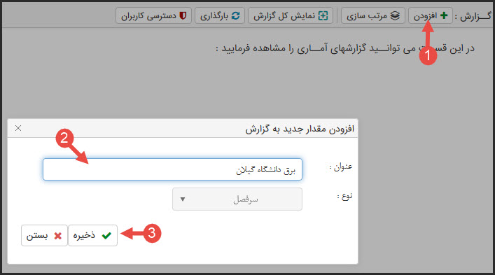 گزارش آماری4